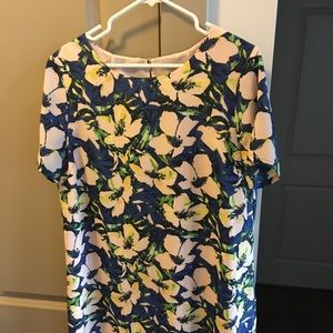 Jcrew dress size 14- worn twice dry cleaned